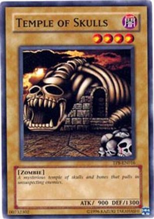 Temple of Skulls (TP8-EN016) - Tournament Pack 8 Unlimited - Premium Yugioh Single from Konami - Just $3.14! Shop now at Game Crave Tournament Store