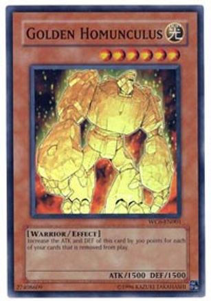 Golden Homunculus (WC6-EN001) - World Championship 2006: Ultimate Masters Limited - Premium Yugioh Single from Konami - Just $0.12! Shop now at Game Crave Tournament Store