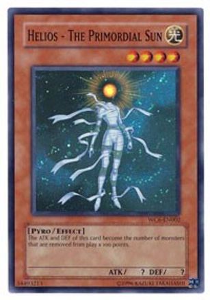 Helios - The Primordial Sun (WC6-EN002) - World Championship 2006: Ultimate Masters Limited - Premium Yugioh Single from Konami - Just $0.77! Shop now at Game Crave Tournament Store