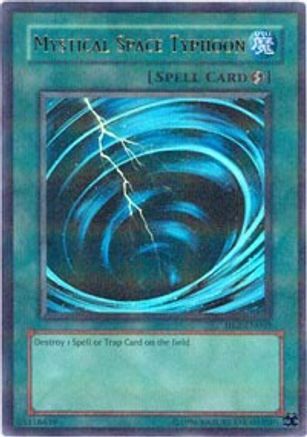 Mystical Space Typhoon (HL2-EN002) - Hobby League 2 Limited - Premium Yugioh Single from Konami - Just $7.14! Shop now at Game Crave Tournament Store