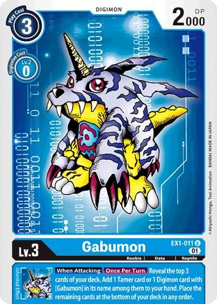 Gabumon (EX1-011) - Classic Collection - Premium Digimon Single from Bandai - Just $0.28! Shop now at Game Crave Tournament Store