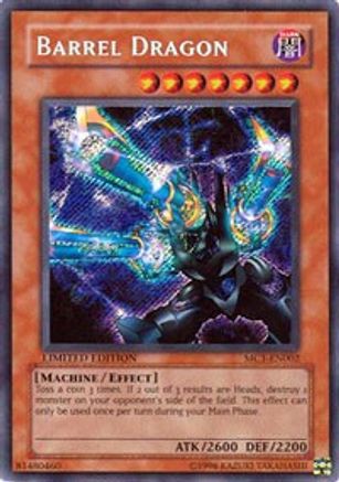 Barrel Dragon (MC1-EN002) - Master Collection Volume 1 Limited - Premium Yugioh Single from Konami - Just $2.37! Shop now at Game Crave Tournament Store