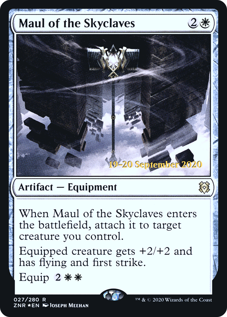 Maul of the Skyclaves (PZNR-27S) - Zendikar Rising Promos Foil - Premium MTG Single from Wizards of the Coast - Just $0.79! Shop now at Game Crave Tournament Store