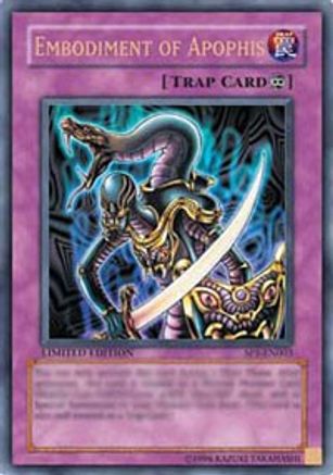 Embodiment of Apophis (SP1-EN003) - Sneak Preview Series 1 Limited - Premium Yugioh Single from Konami - Just $4.11! Shop now at Game Crave Tournament Store