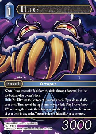 Ultros (CRYSTAL DOMINION) - Premium Final Fantasy Single from Crystal Dominion - Just $0.25! Shop now at Game Crave Tournament Store