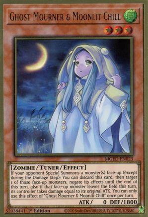 Ghost Mourner & Moonlit Chill (MGED-EN023) - Maximum Gold: El Dorado 1st Edition - Premium Yugioh Single from Konami - Just $0.08! Shop now at Game Crave Tournament Store