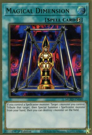 Magical Dimension (MGED-EN040) - Maximum Gold: El Dorado 1st Edition - Premium Yugioh Single from Konami - Just $0.08! Shop now at Game Crave Tournament Store