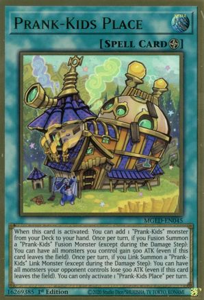 Prank-Kids Place (MGED-EN045) - Maximum Gold: El Dorado 1st Edition - Premium Yugioh Single from Konami - Just $0.25! Shop now at Game Crave Tournament Store