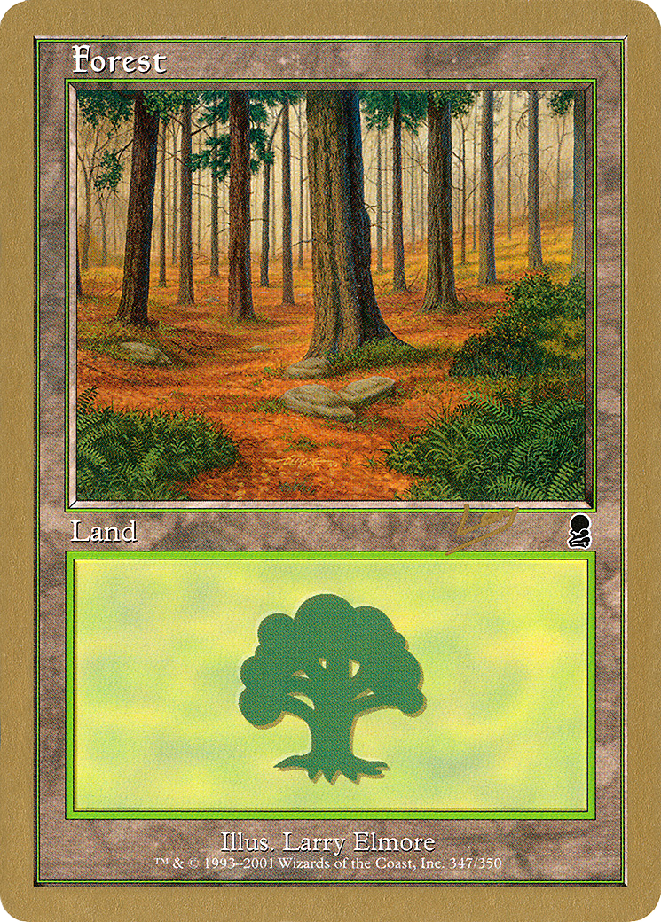 Forest (WC02-RL347) - World Championship Decks 2002 - Premium MTG Single from Wizards of the Coast - Just $0.25! Shop now at Game Crave Tournament Store