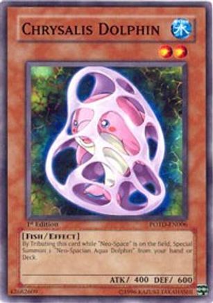 Chrysalis Dolphin (POTD-EN006) - Power of the Duelist Unlimited - Premium Yugioh Single from Konami - Just $0.25! Shop now at Game Crave Tournament Store