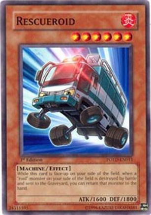 Rescueroid (POTD-EN011) - Power of the Duelist Unlimited - Premium Yugioh Single from Konami - Just $0.26! Shop now at Game Crave Tournament Store