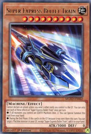 Super Express Bullet Train (MGED-EN062) - Maximum Gold: El Dorado 1st Edition - Premium Yugioh Single from Konami - Just $0.25! Shop now at Game Crave Tournament Store