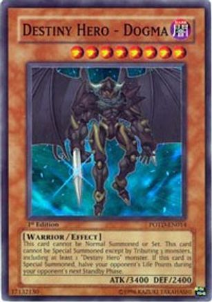 Destiny Hero - Dogma (POTD-EN014) - Power of the Duelist Unlimited - Premium Yugioh Single from Konami - Just $0.58! Shop now at Game Crave Tournament Store