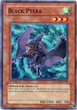 Black Ptera (POTD-EN018) - Power of the Duelist Unlimited - Premium Yugioh Single from Konami - Just $0.25! Shop now at Game Crave Tournament Store