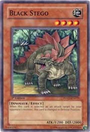 Black Stego (POTD-EN019) - Power of the Duelist 1st Edition - Premium Yugioh Single from Konami - Just $0.25! Shop now at Game Crave Tournament Store