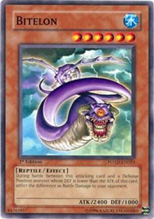 Bitelon (POTD-EN023) - Power of the Duelist 1st Edition - Premium Yugioh Single from Konami - Just $0.25! Shop now at Game Crave Tournament Store