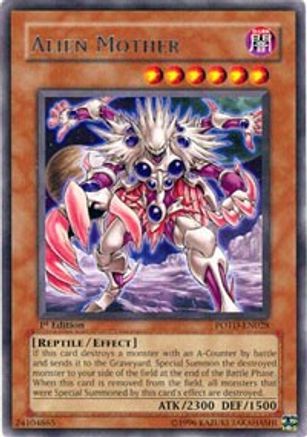 Alien Mother (POTD-EN028) - Power of the Duelist 1st Edition - Premium Yugioh Single from Konami - Just $0.46! Shop now at Game Crave Tournament Store