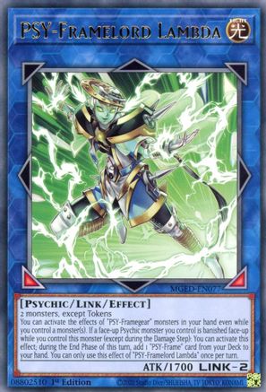 PSY-Framelord Lambda (MGED-EN077) - Maximum Gold: El Dorado 1st Edition - Premium Yugioh Single from Konami - Just $0.08! Shop now at Game Crave Tournament Store