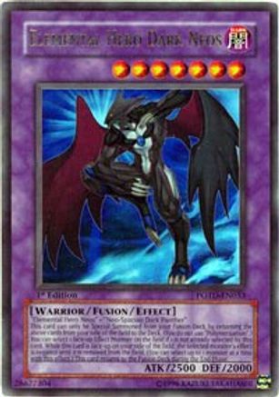 Elemental Hero Dark Neos (POTD-EN033) - Power of the Duelist Unlimited - Premium Yugioh Single from Konami - Just $7.79! Shop now at Game Crave Tournament Store
