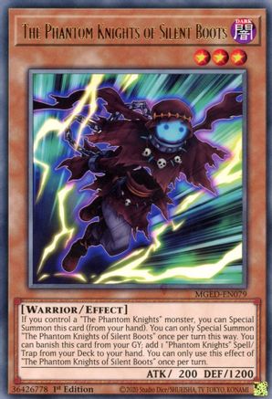 The Phantom Knights of Silent Boots (MGED-EN079) - Maximum Gold: El Dorado 1st Edition - Premium Yugioh Single from Konami - Just $0.25! Shop now at Game Crave Tournament Store