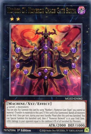 Number C1: Numeron Chaos Gate Sunya (MGED-EN082) - Maximum Gold: El Dorado 1st Edition - Premium Yugioh Single from Konami - Just $0.25! Shop now at Game Crave Tournament Store