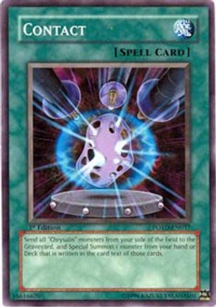 Contact (POTD-EN037) - Power of the Duelist 1st Edition - Premium Yugioh Single from Konami - Just $0.25! Shop now at Game Crave Tournament Store