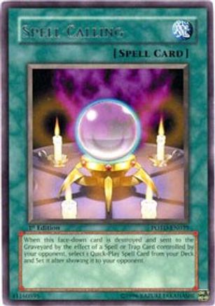Spell Calling (POTD-EN039) - Power of the Duelist Unlimited - Premium Yugioh Single from Konami - Just $0.25! Shop now at Game Crave Tournament Store