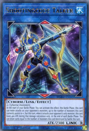 Shootingcode Talker (MGED-EN105) - Maximum Gold: El Dorado 1st Edition - Premium Yugioh Single from Konami - Just $0.08! Shop now at Game Crave Tournament Store