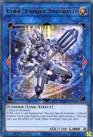 Code Talker Inverted (MGED-EN106) - Maximum Gold: El Dorado 1st Edition - Premium Yugioh Single from Konami - Just $0.25! Shop now at Game Crave Tournament Store