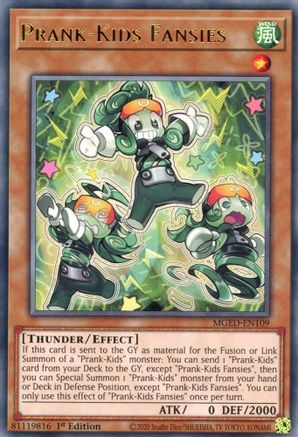 Prank-Kids Fansies (MGED-EN109) - Maximum Gold: El Dorado 1st Edition - Premium Yugioh Single from Konami - Just $0.25! Shop now at Game Crave Tournament Store