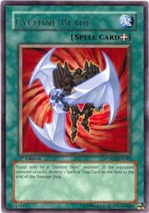 Cyclone Blade (POTD-EN043) - Power of the Duelist 1st Edition - Premium Yugioh Single from Konami - Just $0.25! Shop now at Game Crave Tournament Store