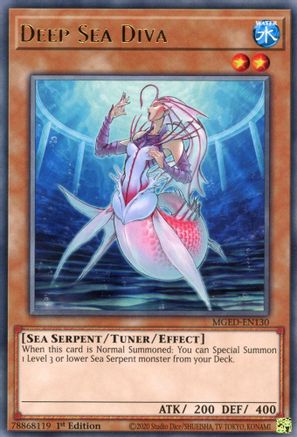 Deep Sea Diva (MGED-EN130) - Maximum Gold: El Dorado 1st Edition - Premium Yugioh Single from Konami - Just $0.38! Shop now at Game Crave Tournament Store