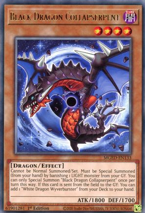 Black Dragon Collapserpent (MGED-EN133) - Maximum Gold: El Dorado 1st Edition - Premium Yugioh Single from Konami - Just $0.25! Shop now at Game Crave Tournament Store