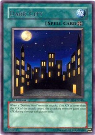 Dark City (POTD-EN048) - Power of the Duelist Unlimited - Premium Yugioh Single from Konami - Just $0.25! Shop now at Game Crave Tournament Store