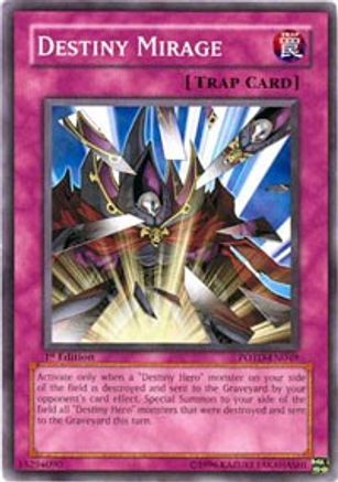 Destiny Mirage (POTD-EN049) - Power of the Duelist 1st Edition - Premium Yugioh Single from Konami - Just $0.25! Shop now at Game Crave Tournament Store