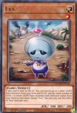 Eva (MGED-EN136) - Maximum Gold: El Dorado 1st Edition - Premium Yugioh Single from Konami - Just $0.25! Shop now at Game Crave Tournament Store