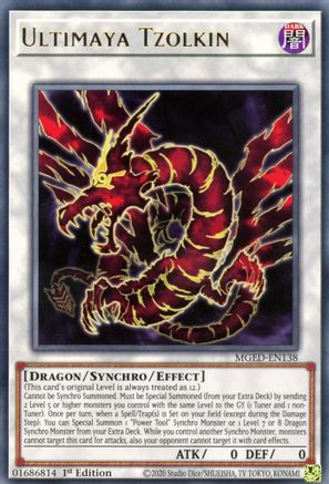 Ultimaya Tzolkin (MGED-EN138) - Maximum Gold: El Dorado 1st Edition - Premium Yugioh Single from Konami - Just $0.25! Shop now at Game Crave Tournament Store