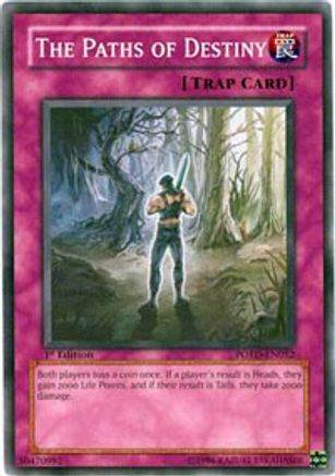 The Paths of Destiny (POTD-EN052) - Power of the Duelist Unlimited - Premium Yugioh Single from Konami - Just $0.46! Shop now at Game Crave Tournament Store