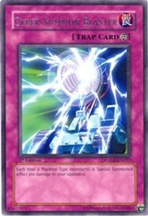 Cyber Summon Blaster (POTD-EN057) - Power of the Duelist 1st Edition - Premium Yugioh Single from Konami - Just $0.38! Shop now at Game Crave Tournament Store