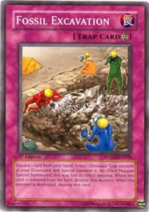 Fossil Excavation (POTD-EN058) - Power of the Duelist Unlimited - Premium Yugioh Single from Konami - Just $0.25! Shop now at Game Crave Tournament Store