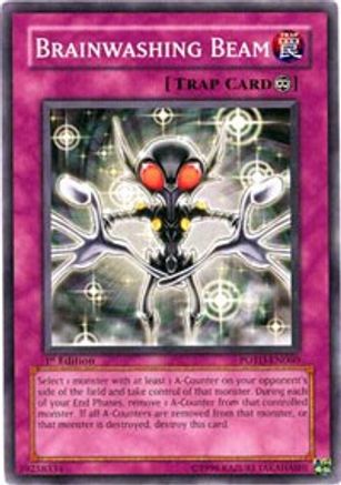 Brainwashing Beam (POTD-EN060) - Power of the Duelist 1st Edition - Premium Yugioh Single from Konami - Just $0.25! Shop now at Game Crave Tournament Store