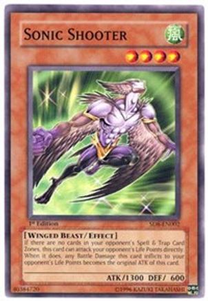 Sonic Shooter (SD8-EN002) - Structure Deck: Lord of the Storm Unlimited - Premium Yugioh Single from Konami - Just $0.25! Shop now at Game Crave Tournament Store