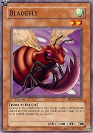 Bladefly (SD8-EN008) - Structure Deck: Lord of the Storm 1st Edition - Premium Yugioh Single from Konami - Just $0.24! Shop now at Game Crave Tournament Store