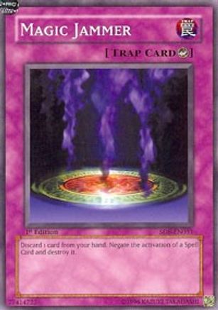 Magic Jammer (SD8-EN031) - Structure Deck: Lord of the Storm Unlimited - Premium Yugioh Single from Konami - Just $0.40! Shop now at Game Crave Tournament Store