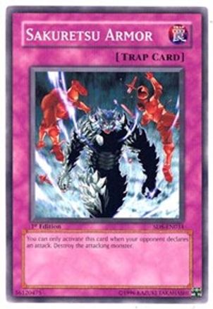Sakuretsu Armor (SD8-EN034) - Structure Deck: Lord of the Storm 1st Edition - Premium Yugioh Single from Konami - Just $0.27! Shop now at Game Crave Tournament Store