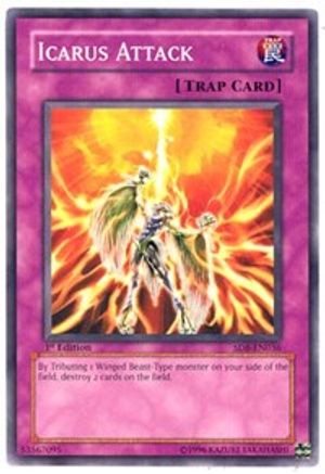 Icarus Attack (SD8-EN036) - Structure Deck: Lord of the Storm 1st Edition - Premium Yugioh Single from Konami - Just $1! Shop now at Game Crave Tournament Store