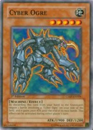Cyber Ogre (CDIP-EN004) - Cyberdark Impact Unlimited - Premium Yugioh Single from Konami - Just $0.18! Shop now at Game Crave Tournament Store