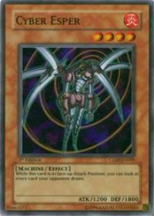 Cyber Esper (CDIP-EN005) - Cyberdark Impact 1st Edition - Premium Yugioh Single from Konami - Just $0.35! Shop now at Game Crave Tournament Store