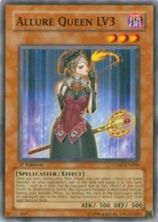 Allure Queen LV3 (CDIP-EN006) - Cyberdark Impact 1st Edition - Premium Yugioh Single from Konami - Just $0.11! Shop now at Game Crave Tournament Store
