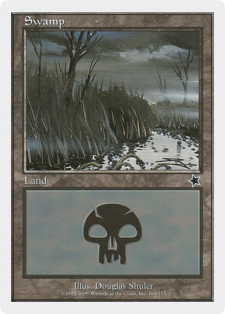 Swamp (S99-164) - Starter 1999 - Premium MTG Single from Wizards of the Coast - Just $0.34! Shop now at Game Crave Tournament Store